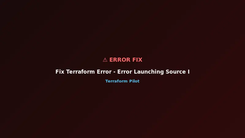 Fix Terraform Error - Error Launching Source Instance VPCIdNotSpecified
