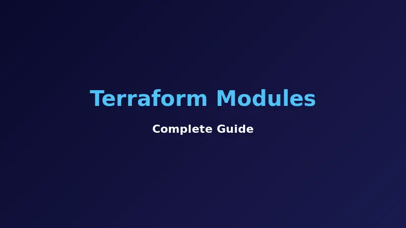 What are Terraform Modules?