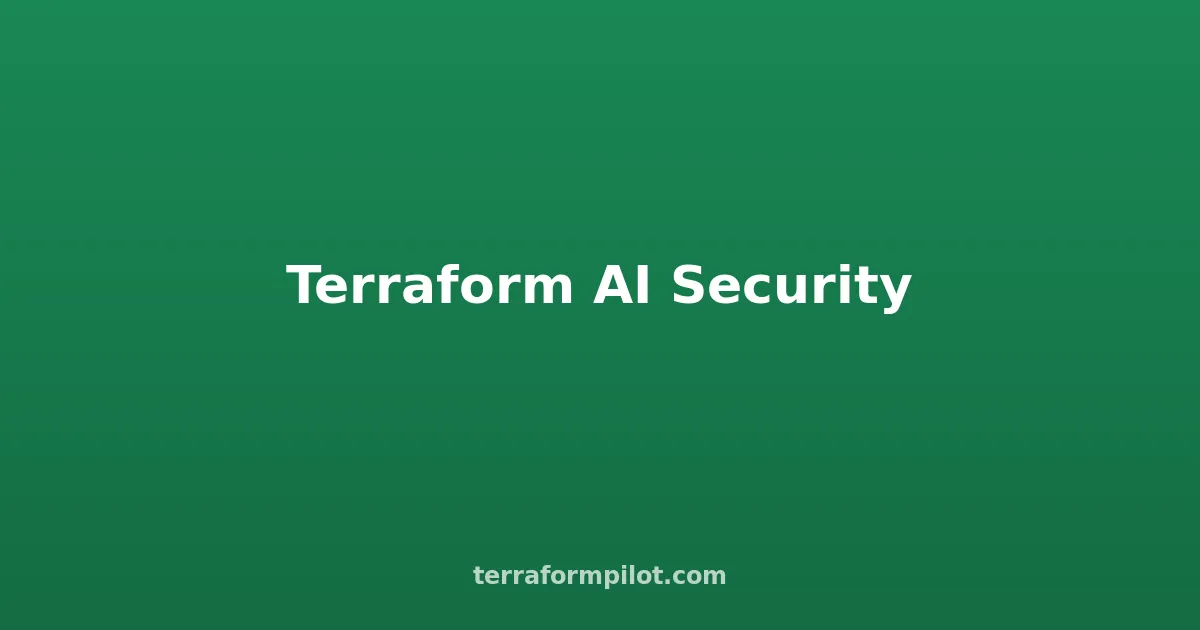 Terraform for AI Security: Guardrails, Model Access Control, and Threat Detection