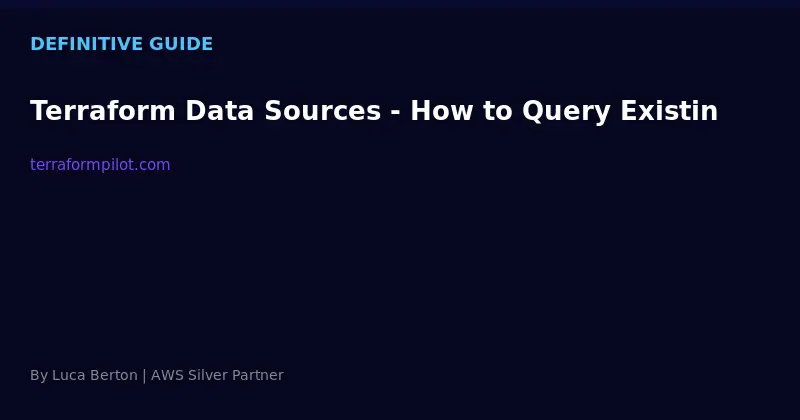 Terraform Data Sources - How to Query Existing Infrastructure
