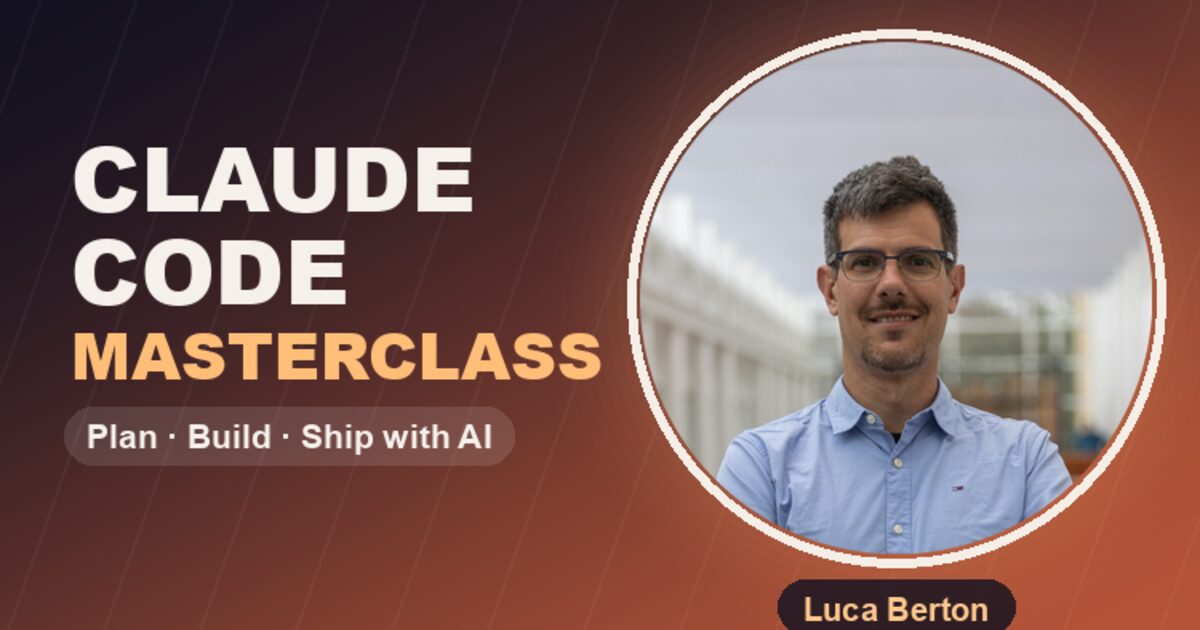 Claude Code Masterclass: AI-Powered Development cover