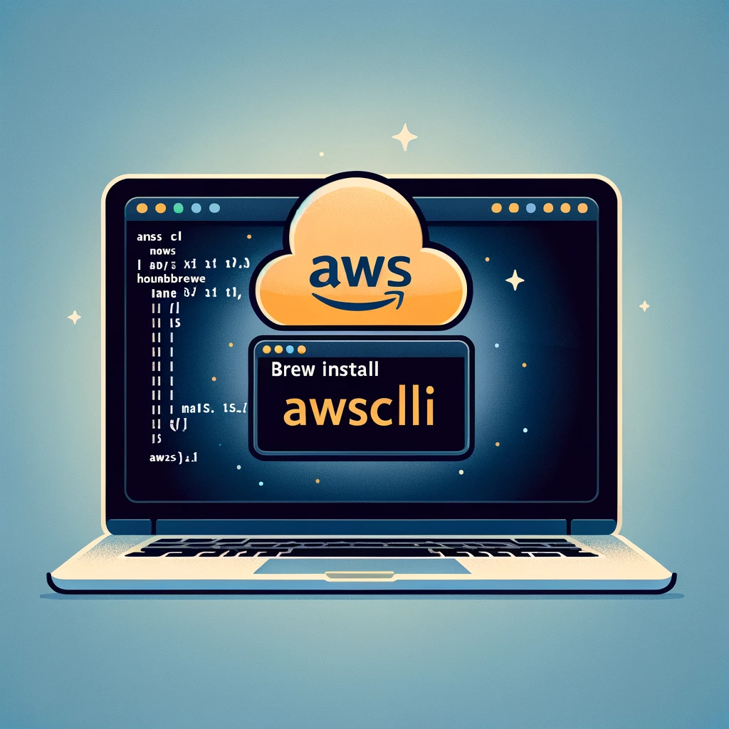 Install AWS CLI on Mac with Homebrew (brew install awscli)
